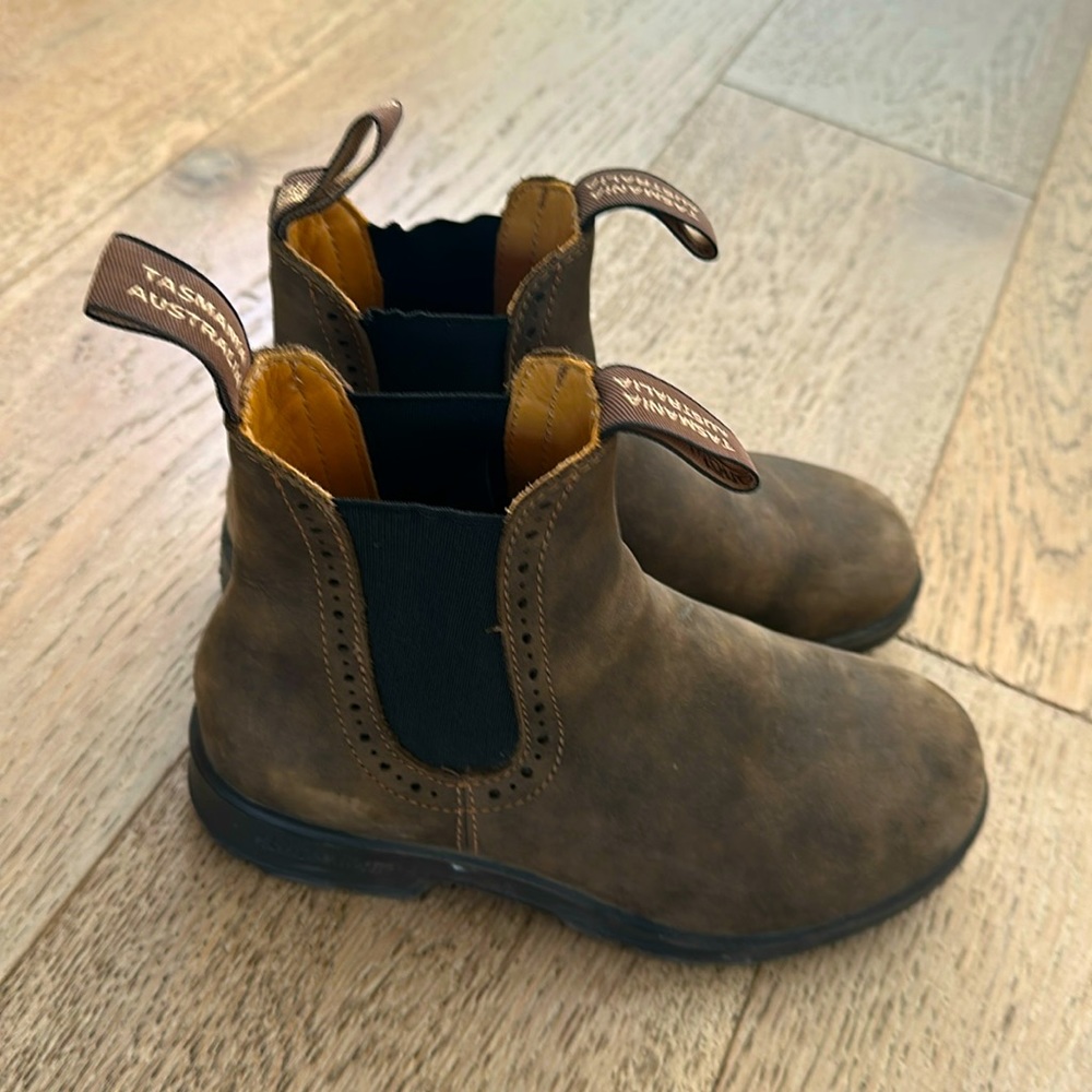 Blundstone Classic Pull-on Boot Rustic Brown 6.5